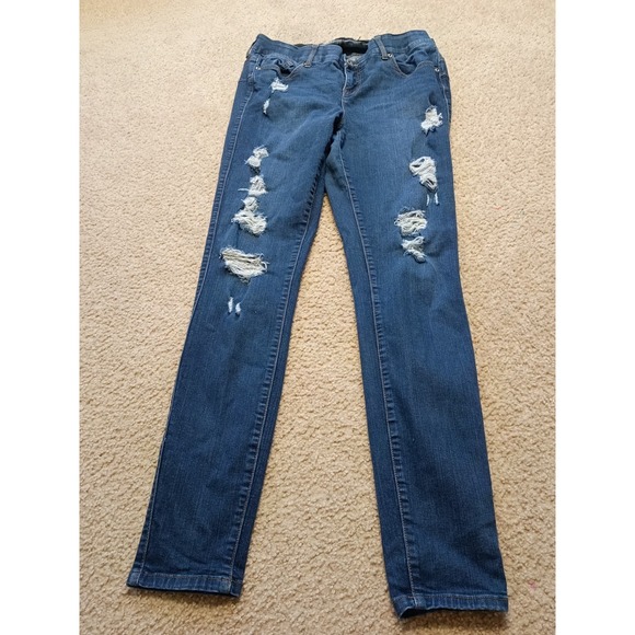 Pinc Premium Denim - Torrid Bombshell Skinny Jeans Distressed Women's 16XT Tall